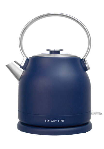 Электрический чайник Galaxy LINE GL 0334 (синий металл, 1.5 л)