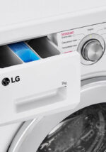 Узкая стиральная машина LG F1296HDS1, функция пара Steam, 7кг — изображение 5