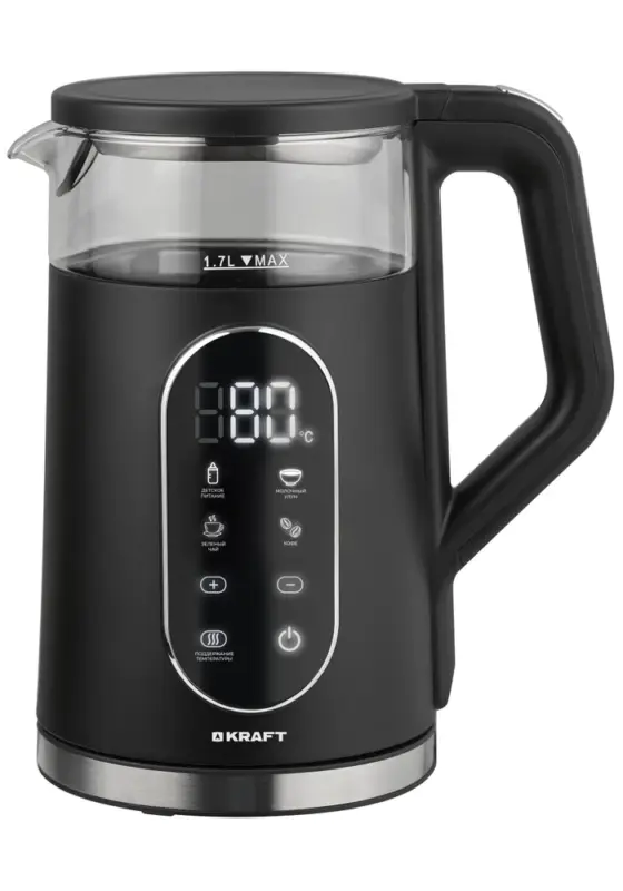 Электрический чайник KRAFT KF-KPG1724BLD